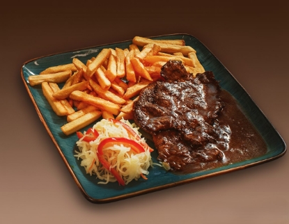 Picture of Italian Schnitzel with “Demi-Glace” Sauce