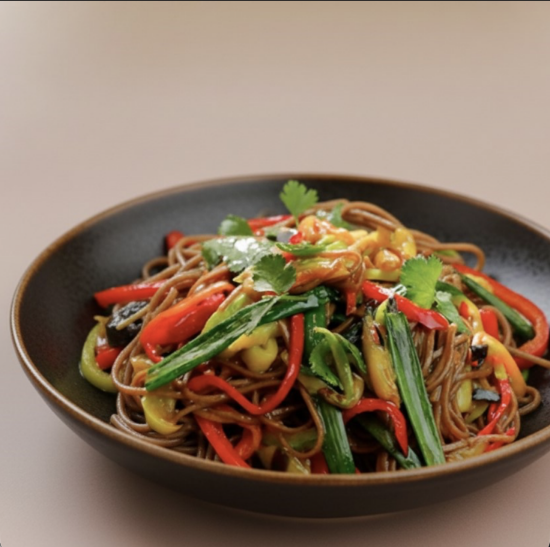 Picture of Buckwheat Noodles with Vegetables