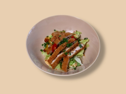 Picture of  Salad with Vegetables and Crunchy Chicken