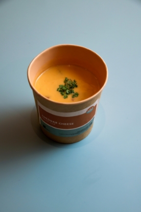 Picture of Cheddar Cheese creamy soup