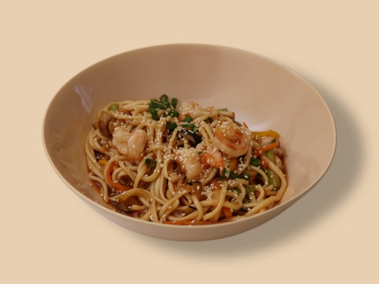 Picture of Lagman Udon with Shrimp