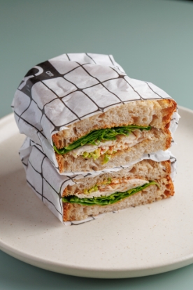 Picture of Sandwich with Turkey and Smoked Aioli Sauce