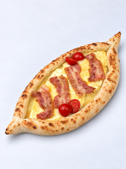 Picture of Adjarian Khachapuri with Bacon Omelet