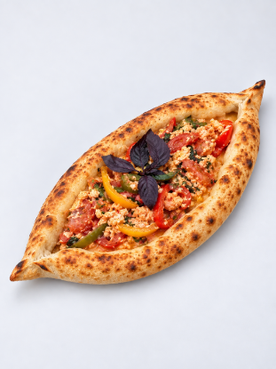 Picture of Adjarian Khachapuri with Tomato Omelet