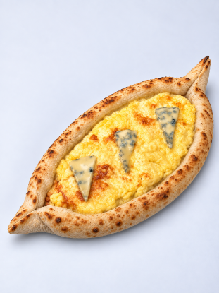 Picture of Adjarian Khachapuri with Mozzarella Omelet