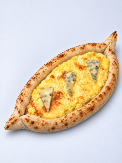 Picture of Adjarian Khachapuri with Mozzarella Omelet