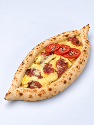 Picture of Adjarian Khachapuri with Basturma Omelet